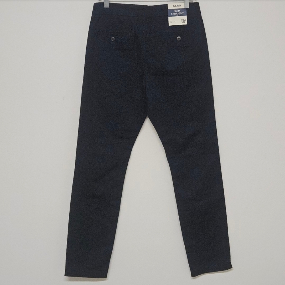 AEROPOSTALE SLIM STRAIGHT PANTS MEN'S SIZE 29/32 - Picture 2 of 2